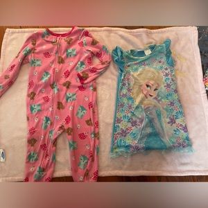 Girls Pajama Lot